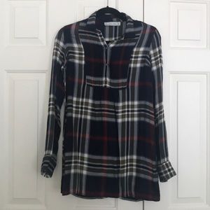 Abercrombie & Fitch Plaid Blouse